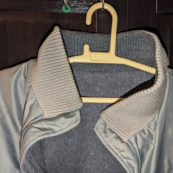 Zegna Sport Reversible Jacket, Microtene Made ITALY WOOL/NYLON, Men Size Large. - Picture 8 of 15